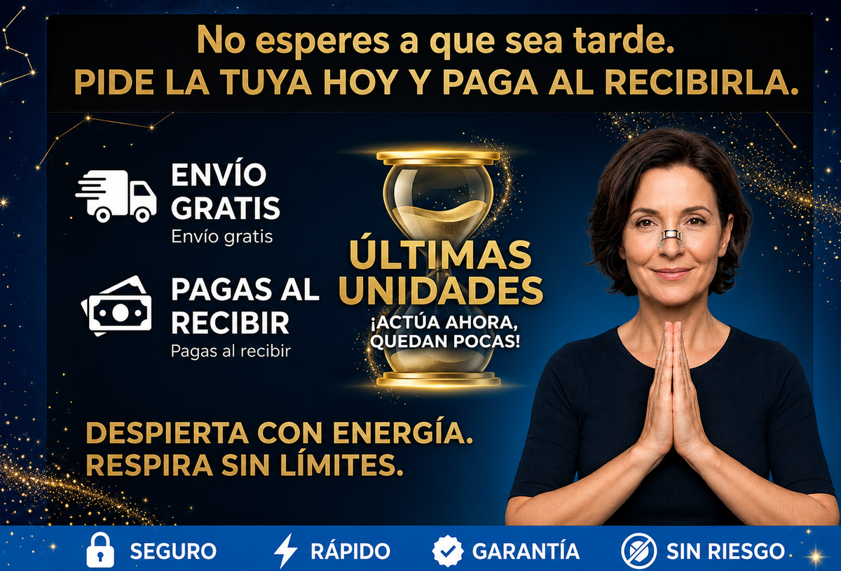 Ed Limitada | MagAir™ BANDA NASAL MAGNETICA X30 IMANES