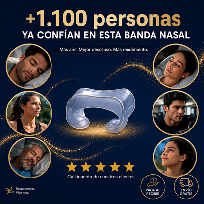 Ed Limitada | MagAir™ BANDA NASAL MAGNETICA X30 IMANES